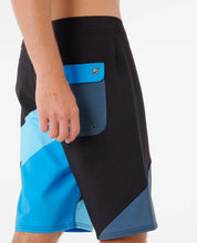 RIP CURL MIRAGE LITTLE MALI 21" BOARDSHORT – MENS PERFORMANCE SURF SHORT IN BLACK BLUE