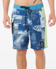RIP CURL MIRAGE RAW ENERGY 20" BOARDSHORT – PERFORMANCE SURF SHORTS IN BLUE WIND