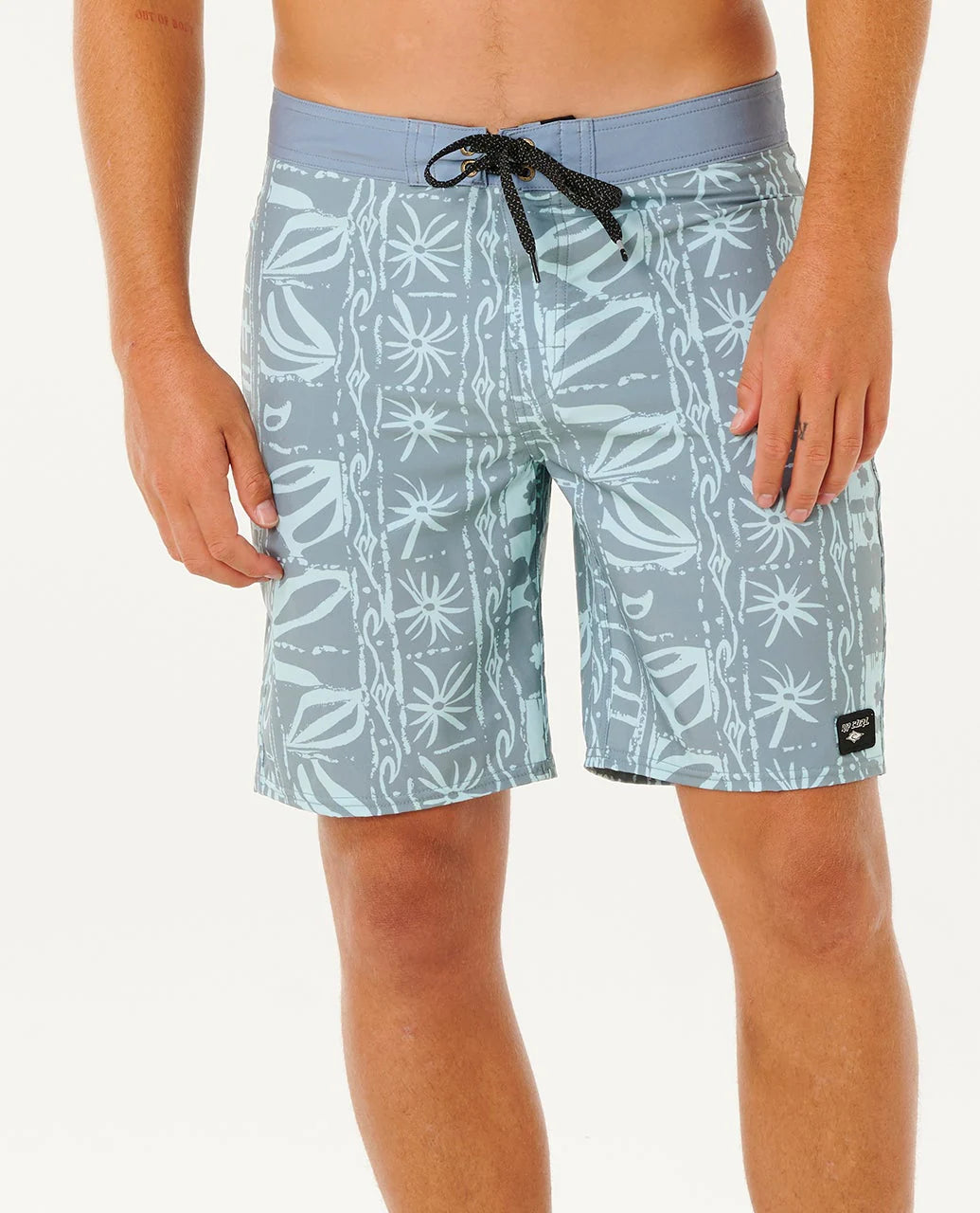 RIP CURL MIRAGE SESSIONS 19 INCH BOARDSHORT MENS SURF SHORT MINERAL BLUE