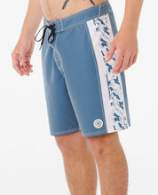 RIP CURL MIRAGE SIDEWAYS 19" BOARDSHORT – MENS PERFORMANCE SURF SHORTS IN BLUEFIN
