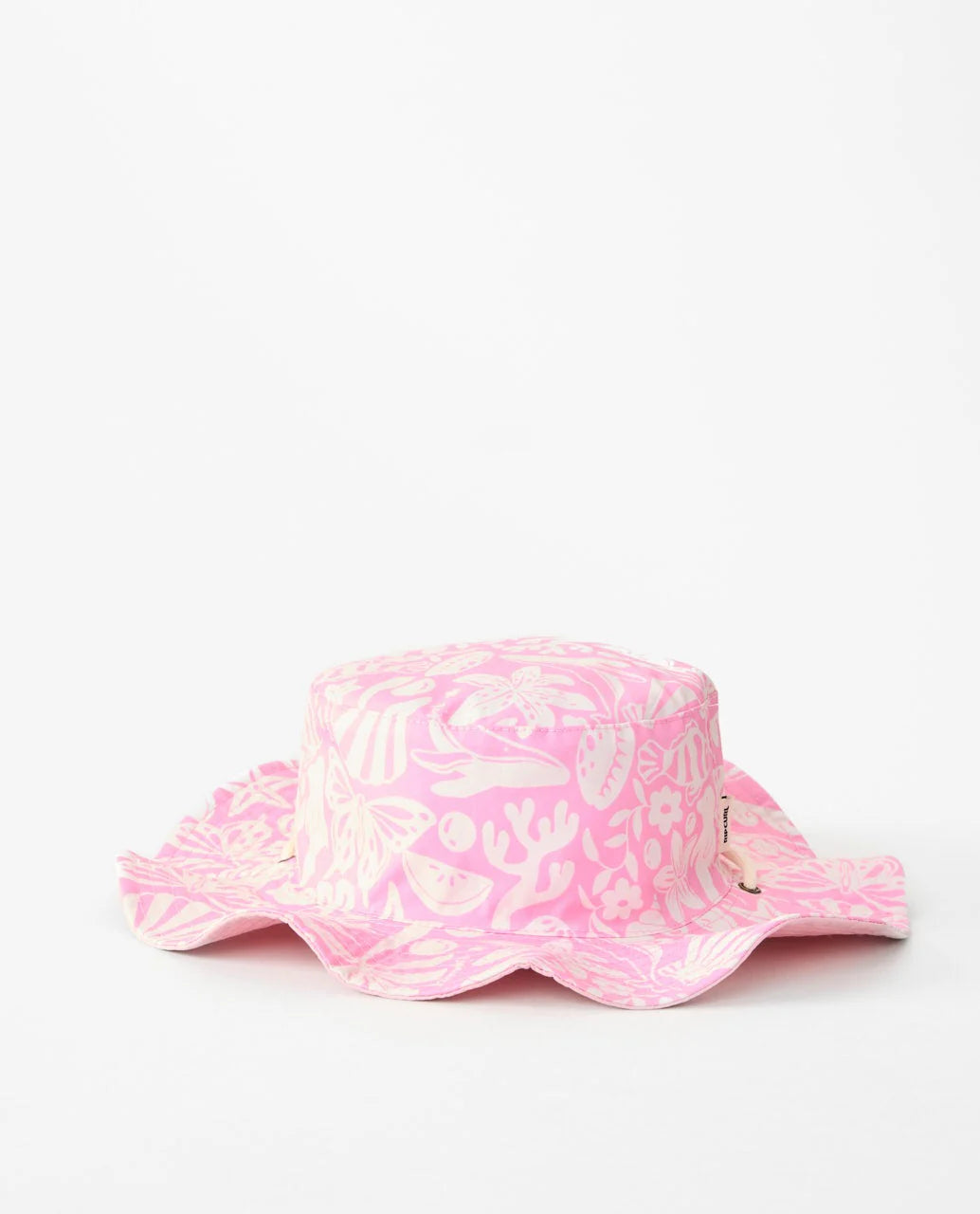 RIP CURL MIXED REVO UPF50 BUCKET HAT - KIDS (PINK)