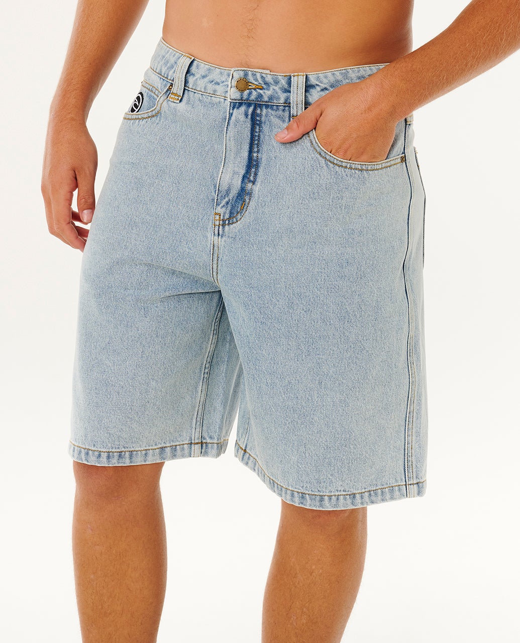RIP CURL NU DOSE 22 DENIM WALKSHORT – WASHED BLUE
