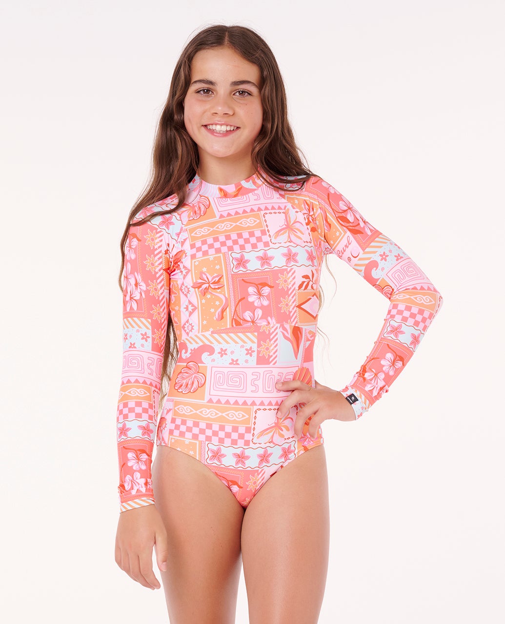 RIP CURL PARADISE CLUB SURFSUIT KIDS UV PROTECTION SWIMSUIT – MULTICO