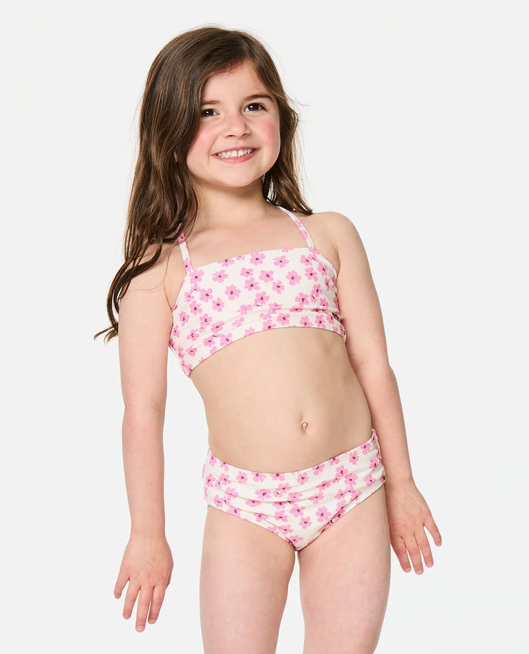 RIP CURL PARTY WAVE BIKINI SET – KIDS – PEACH