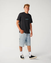 RIP CURL RIP SCRIPT ICON LOOSE TEE – WASHED BLACK