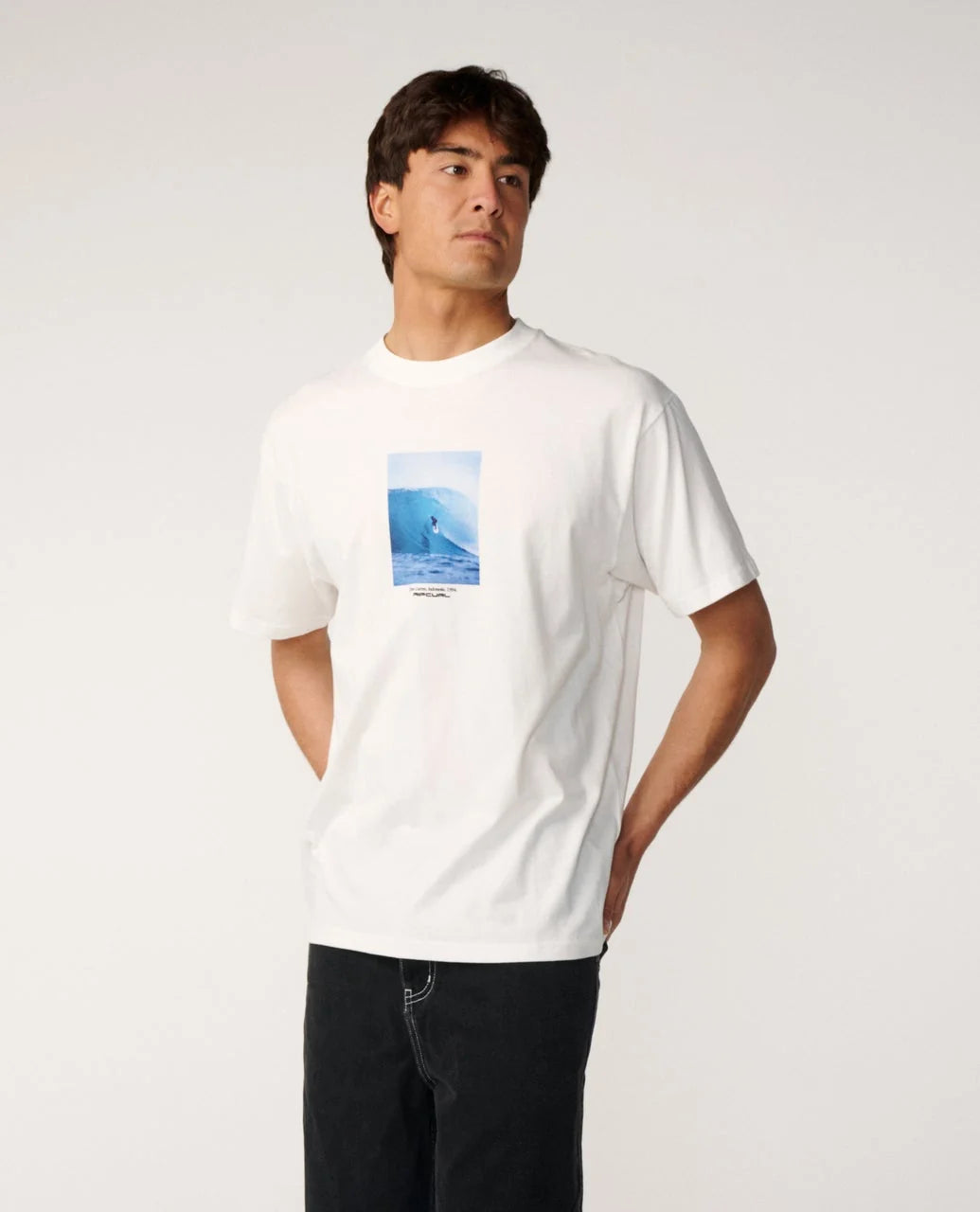 RIP CURL SEARCH SERIES GRAMBEAU LOOSE TEE - BONE