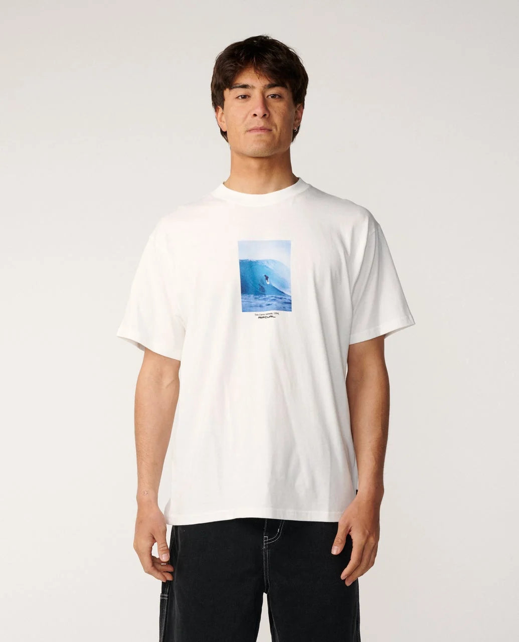 RIP CURL SEARCH SERIES GRAMBEAU LOOSE TEE - BONE