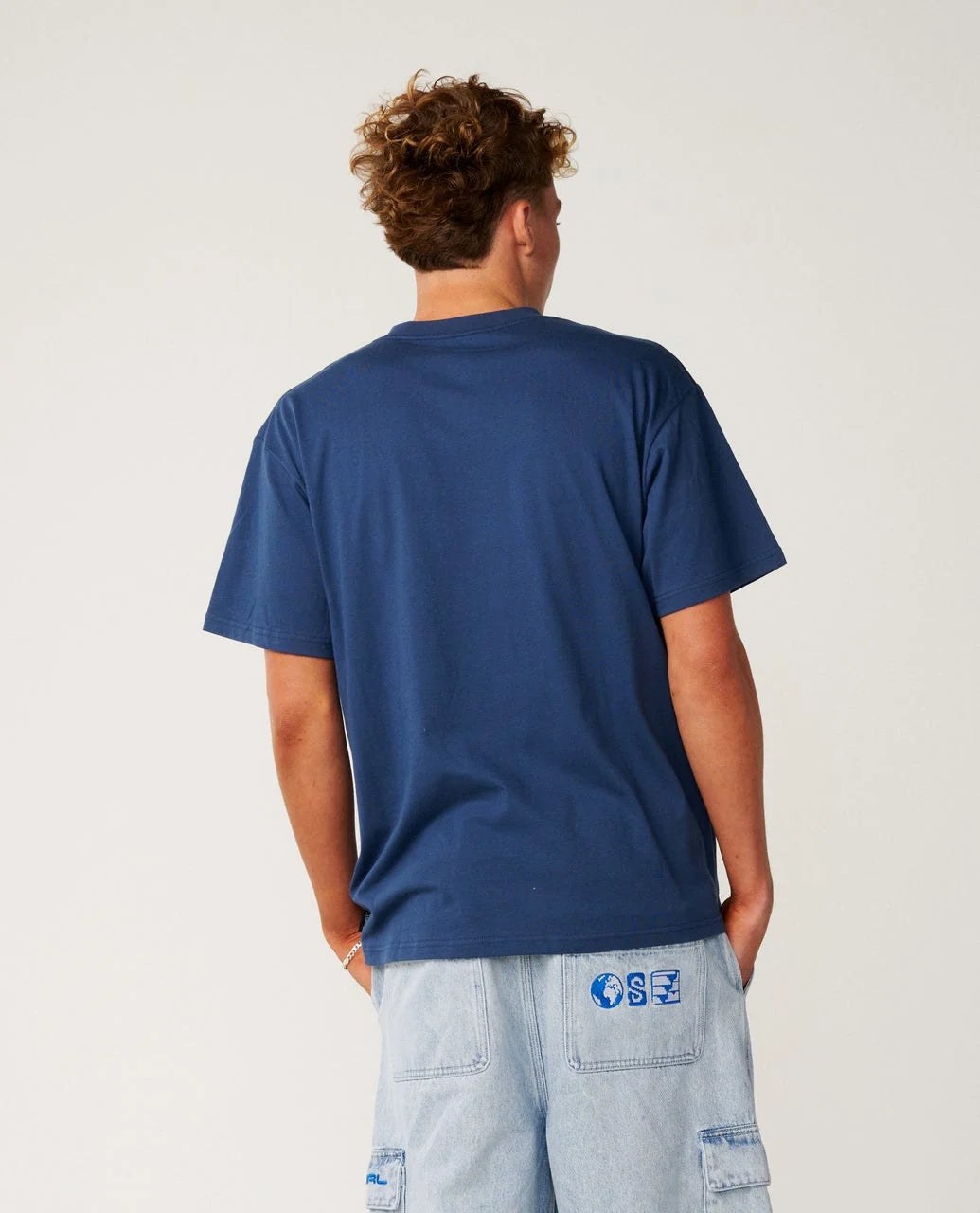 RIP CURL SEARCH SERIES VC DIGICON LOOSE TEE – LIGHT NAVY