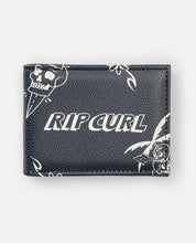 RIP CURL SESSIONS SLIM WALLET MENS SURF WALLET COMPACT BLACK WHITE