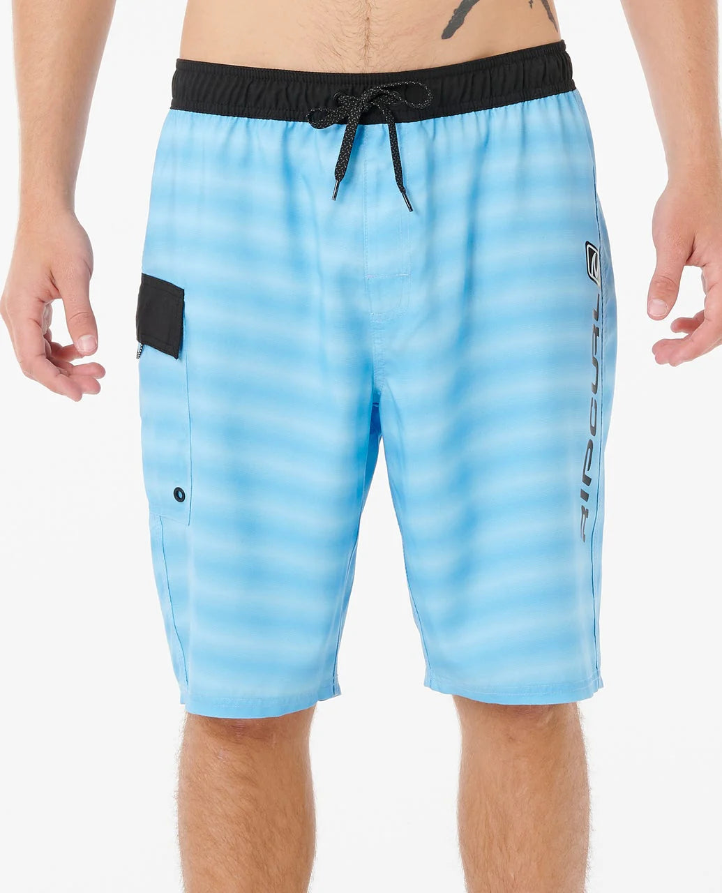 RIP CURL SHOCK WAVE 21" E/FIT BOARDSHORT – MENS LIGHTWEIGHT SURF SHORTS IN AQUA