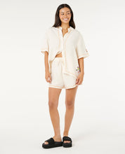 RIP CURL SUNSET LUAU EMBROIDERED SHIRT WOMENS CASUAL SUMMER TOP – SHELL