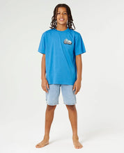 RIP CURL SUNSET SESH ART TEE - KIDS – ROYAL BLUE