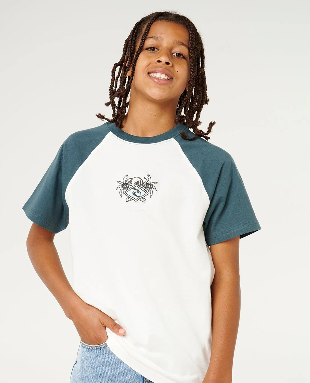 RIP CURL SUNSET SESH RAGLAN - KIDS – BONE