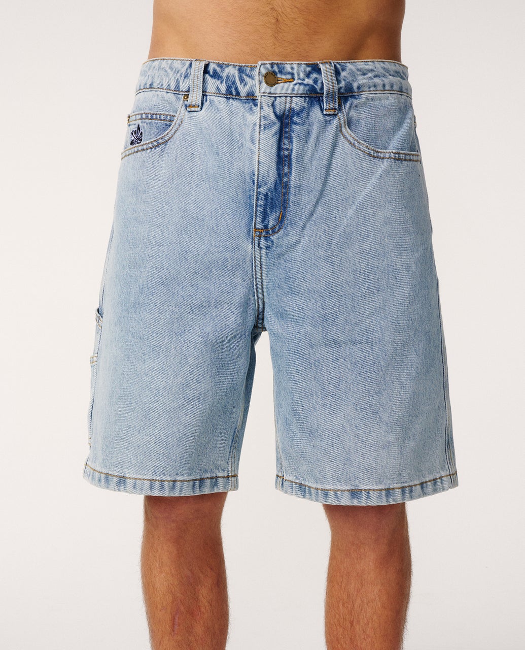 RIP CURL SUPER COMPUTER DENIM WALKSHORT – WASHED BLUE
