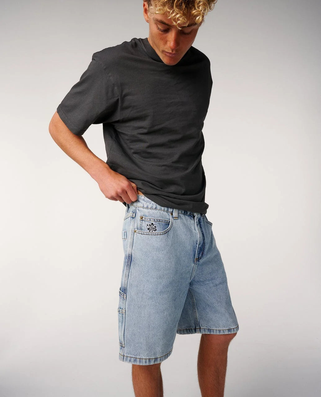 RIP CURL SUPER COMPUTER DENIM WALKSHORT – WASHED BLUE