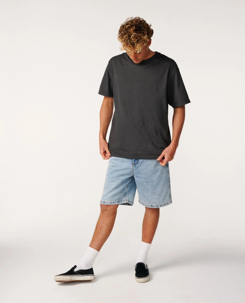 RIP CURL SUPER COMPUTER DENIM WALKSHORT – WASHED BLUE