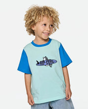 RIP CURL SURF CHECK ART TEE - KIDS – LIGHT AQUA