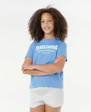 RIP CURL SURF PUFF RELAXED TEE – KIDS – BLUE