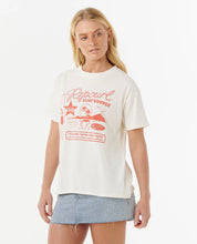RIP CURL SURF SUPPLY RELAXED TEE – WOMENS – BONE