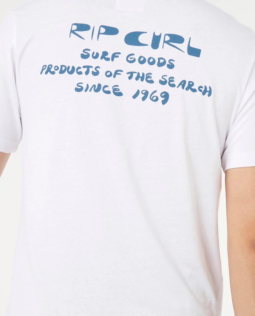 RIP CURL ARTIST OF THE SEARCH TY WILLIAMS JOURNEY TEE – MENS SURF T-SHIRT IN WHITE