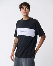 RIP CURL UNDERTOW LOOSE TEE MENS T SHIRT BLACK WHITE