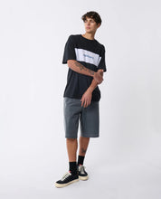 RIP CURL UNDERTOW LOOSE TEE MENS T SHIRT BLACK WHITE