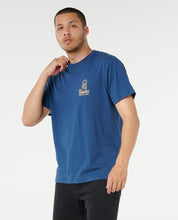 RIP CURL VAPORCOOL SEARCH STACK TEE MENS PERFORMANCE SURF T-SHIRT – LIGHT NAVY