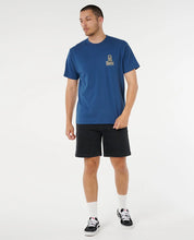 RIP CURL VAPORCOOL SEARCH STACK TEE MENS PERFORMANCE SURF T-SHIRT – LIGHT NAVY