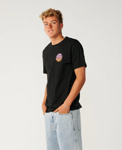 RIP CURL WETTIE PASSAGE ICON STANDARD TEE - BLACK
