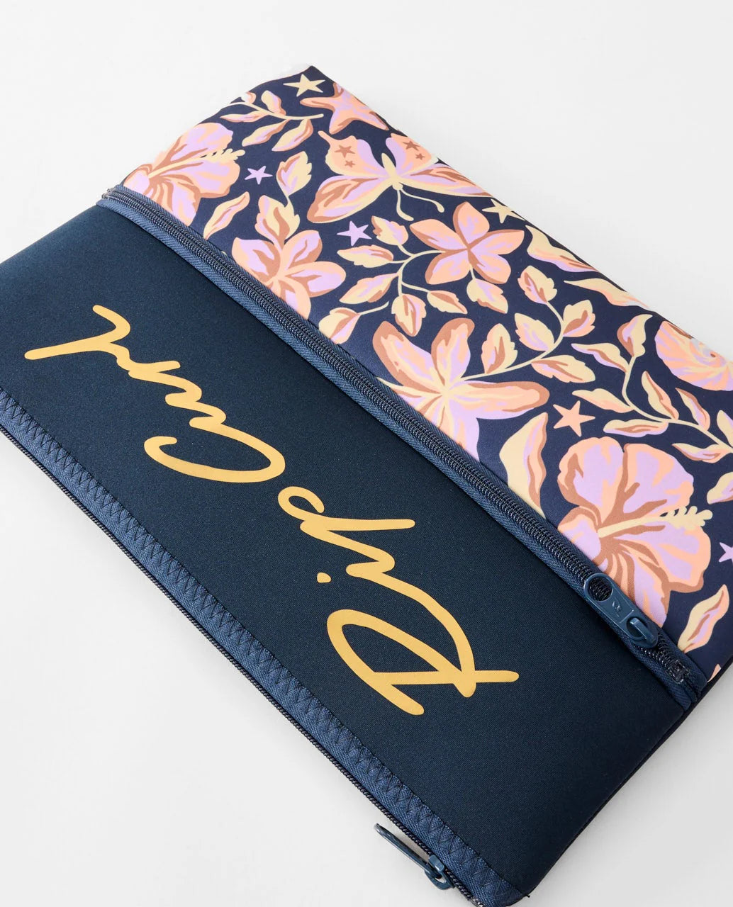 RIP CURL XL PENCIL CASE LARGE SCHOOL STATIONERY STORAGE – NAVY / LILAC