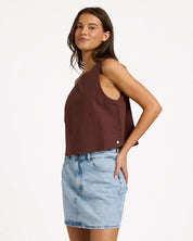 ROXY AMOR TANK TOP - JAVA