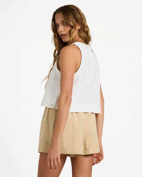 ROXY AMOR TANK TOP - WHITE