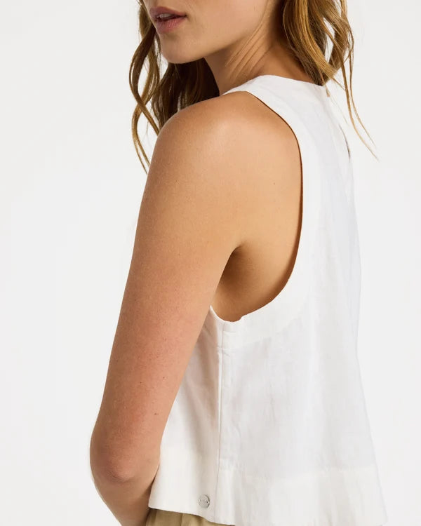 ROXY AMOR TANK TOP - WHITE