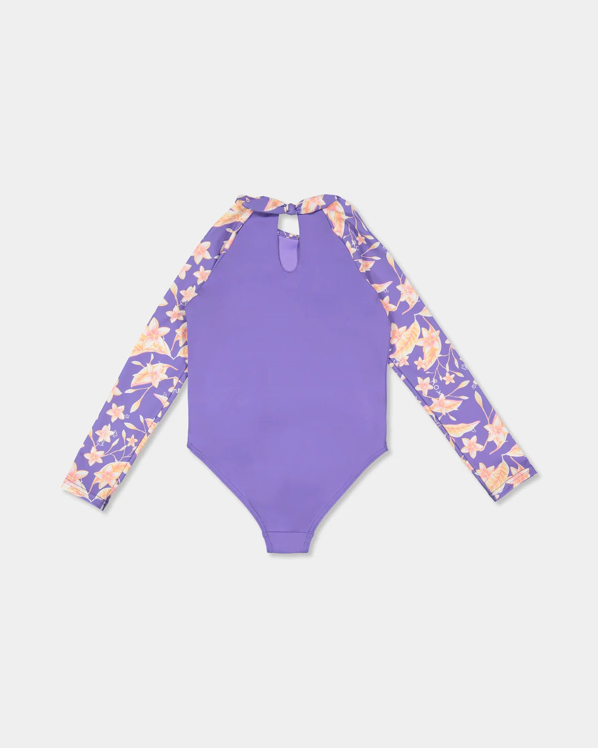 ROXY GIRLS PLUMERIA LOVE LONG SLEEVE ONE PIECE SWIMSUIT