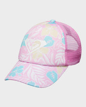 ROXY GIRLS 2-7 SWEET EMOTIONS CAP BONBON HIBISCUS JAM ADJUSTABLE SUN HAT