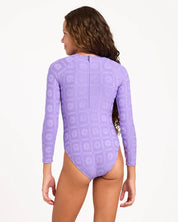 ROXY THE GIRLS LONG SLEEVE ONE PIECE SWIMSUIT