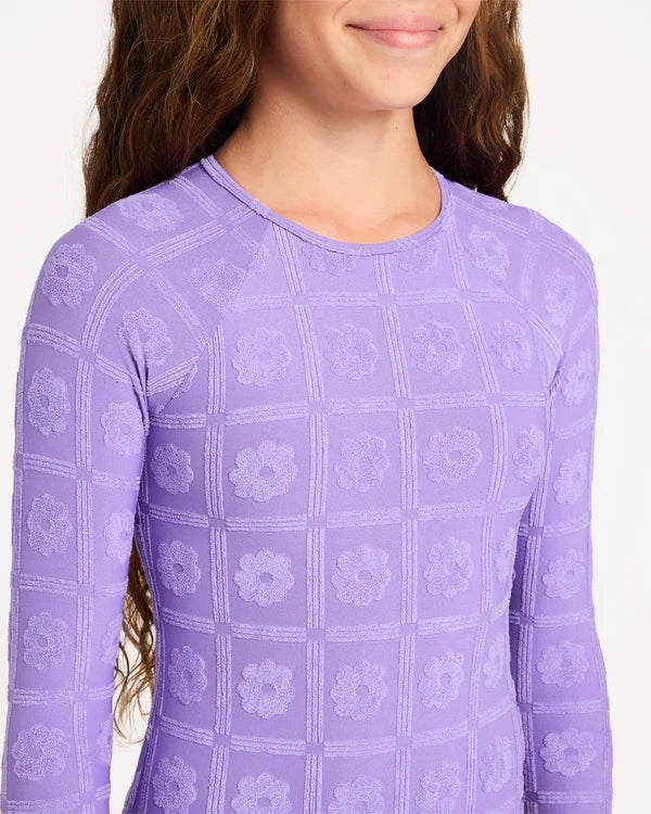 ROXY THE GIRLS LONG SLEEVE ONE PIECE SWIMSUIT
