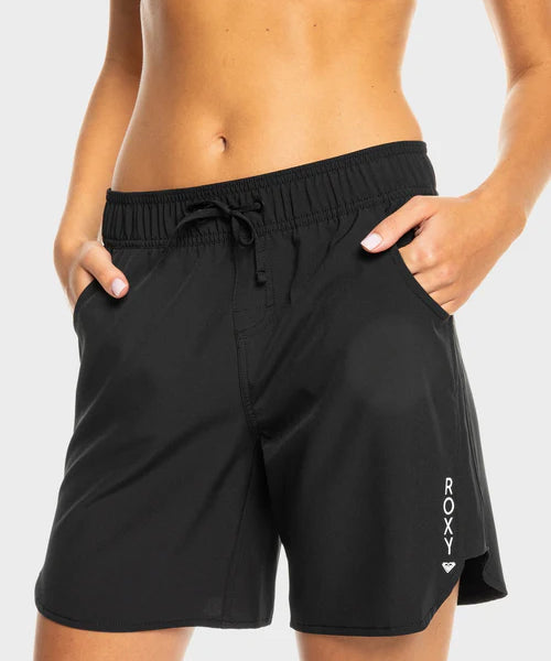 roxy-wave-womens-7-inch-boardshorts-anthracite.webp