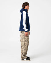 RUSTY 2K SING FLEECE HOODIE – DARK BLUE