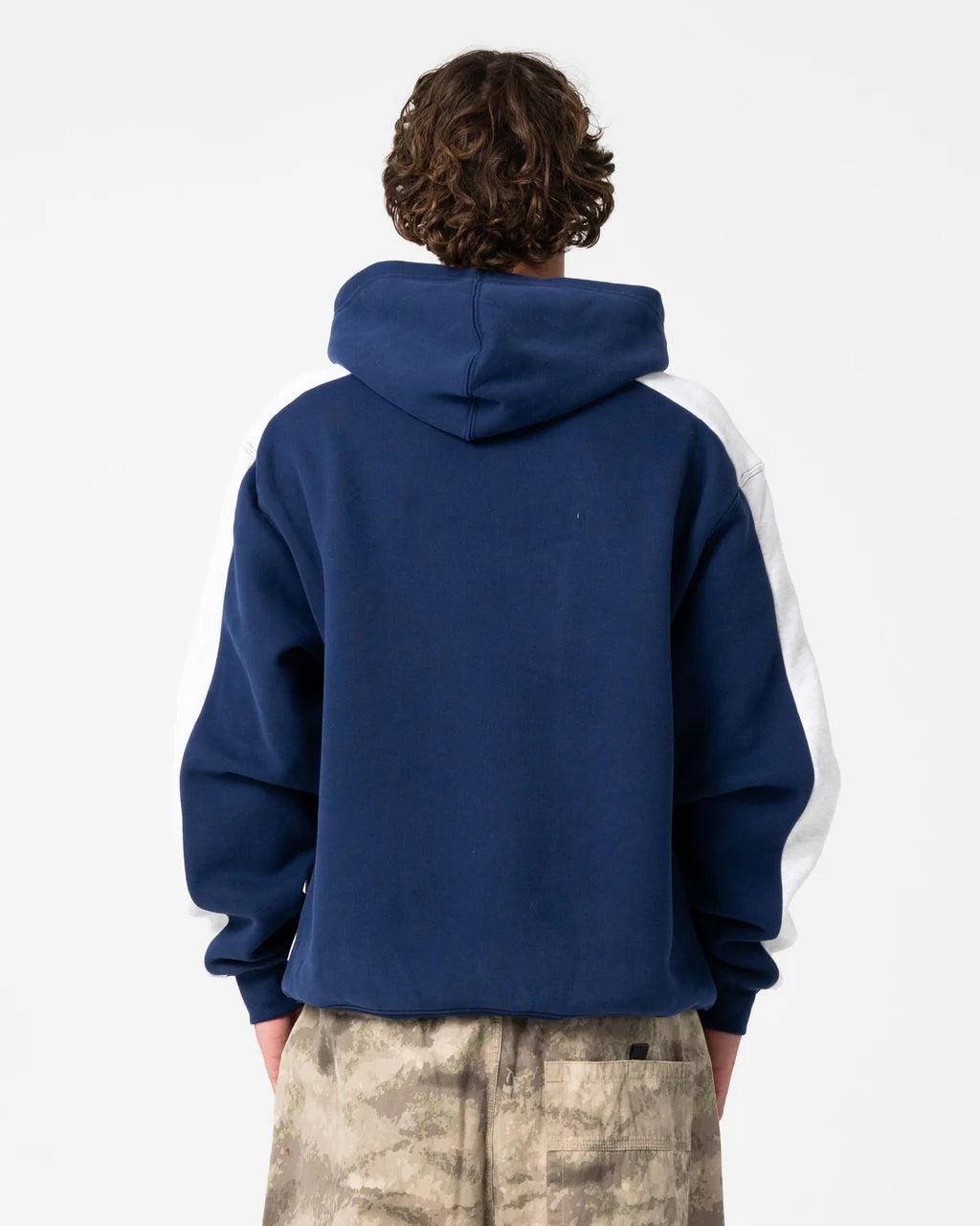 RUSTY 2K SING FLEECE HOODIE – DARK BLUE