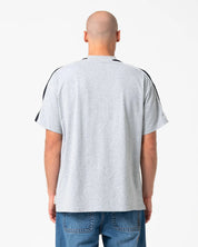 RUSTY ALONSO GRAPHIC PANEL TEE – GREY MARLE