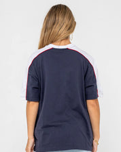ARCHIVED SHOOTER OVERSIZE TEE NAVY