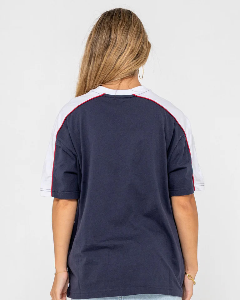 ARCHIVED SHOOTER OVERSIZE TEE NAVY