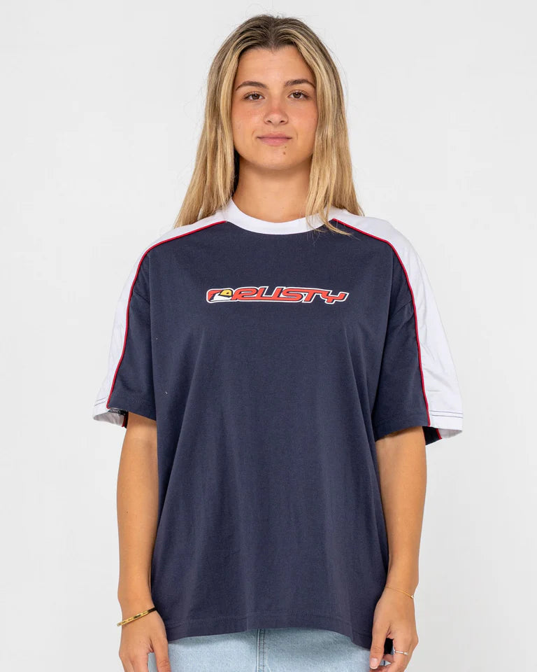 ARCHIVED SHOOTER OVERSIZE TEE NAVY