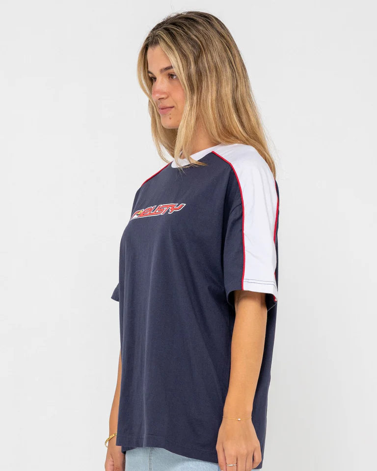 ARCHIVED SHOOTER OVERSIZE TEE NAVY