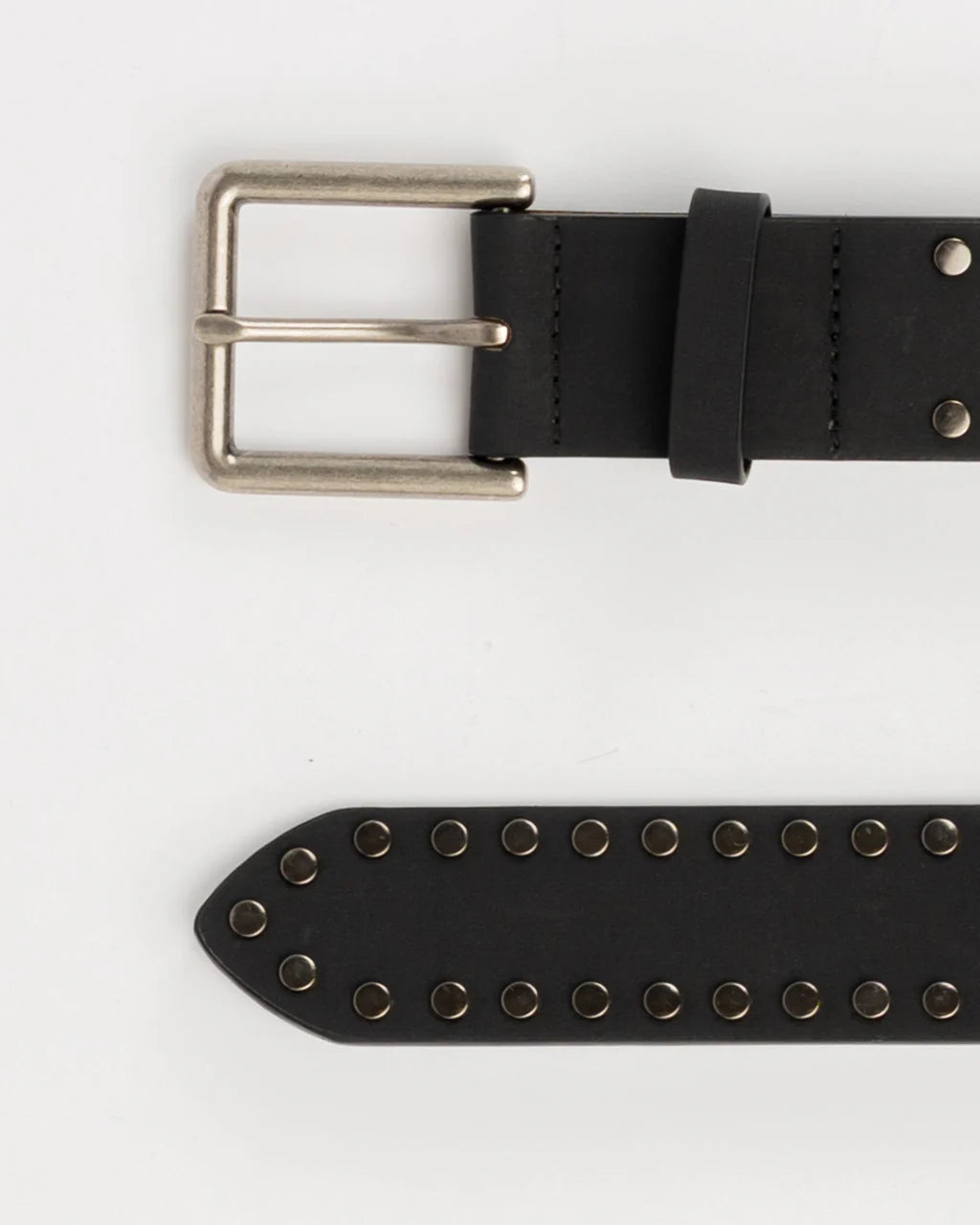 RUSTY BALLAD STUD BELT – BLACK