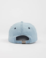 RUSTY BETA DENIM DISTRESSED DAD CAP – SKY BLUE