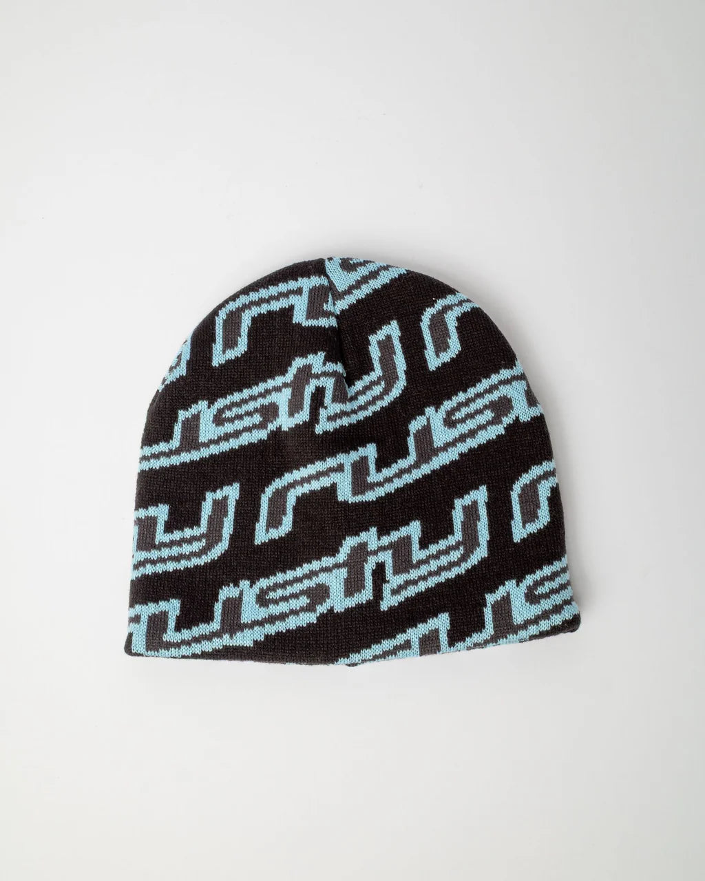 RUSTY BLAZE BEANIE BOYS KIDS WINTER BEANIE SURF STYLE BLACK