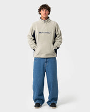 RUSTY BLIZZARD QUARTER ZIP POLAR FLEECE – ABBEY STONE