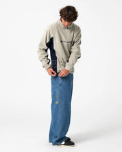 RUSTY BLIZZARD QUARTER ZIP POLAR FLEECE – ABBEY STONE